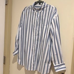 Over sized button up